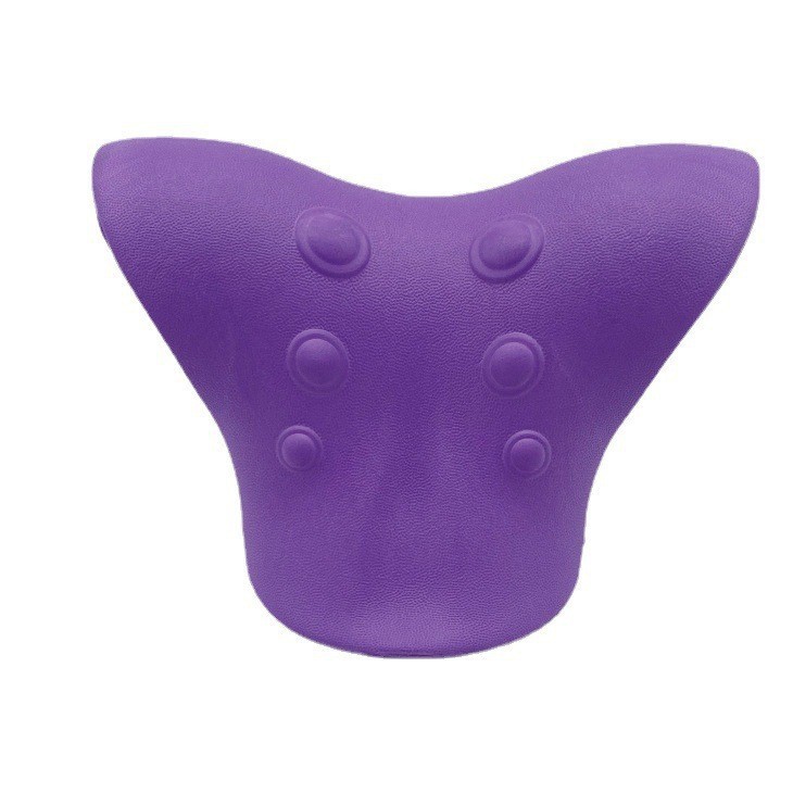 Corrector cervical en uso sobre la cama